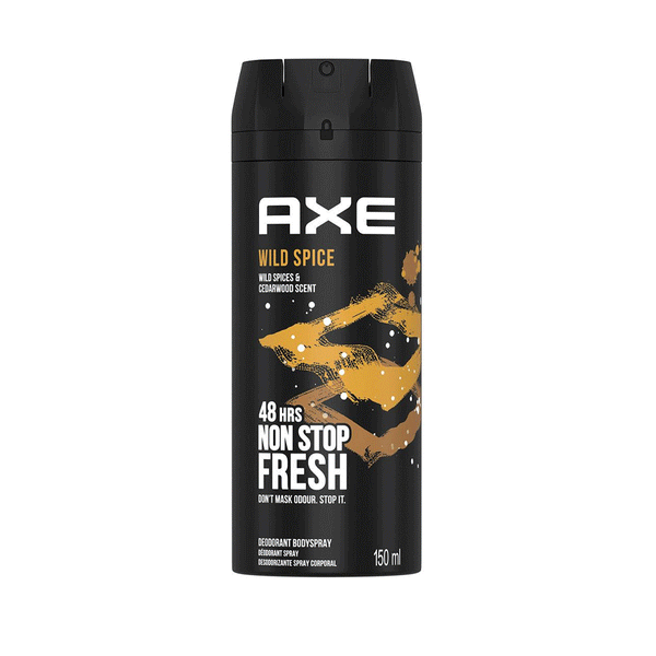Axe Bodyspray Wild Spice 150ml.