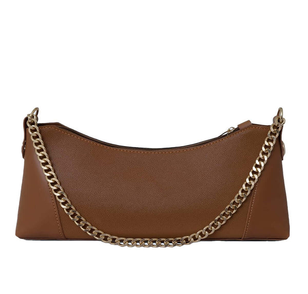 Bag X Crescent Brown