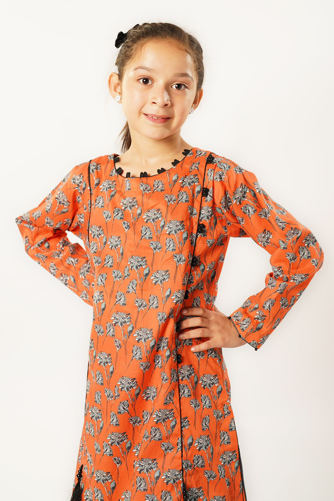 2pcs Suit in Pastel Orange SKU: ALPRTW-010