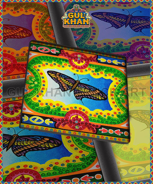 Butterfly Printed Coaster design