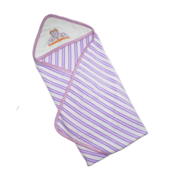 Embroided Baby swaddle, washable -5