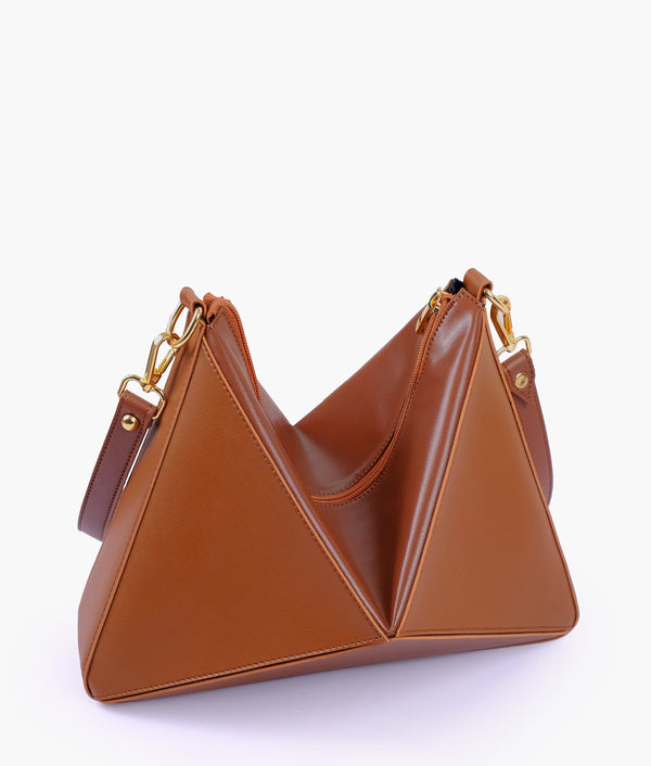 RTW Creation - Brown triangle flex bag