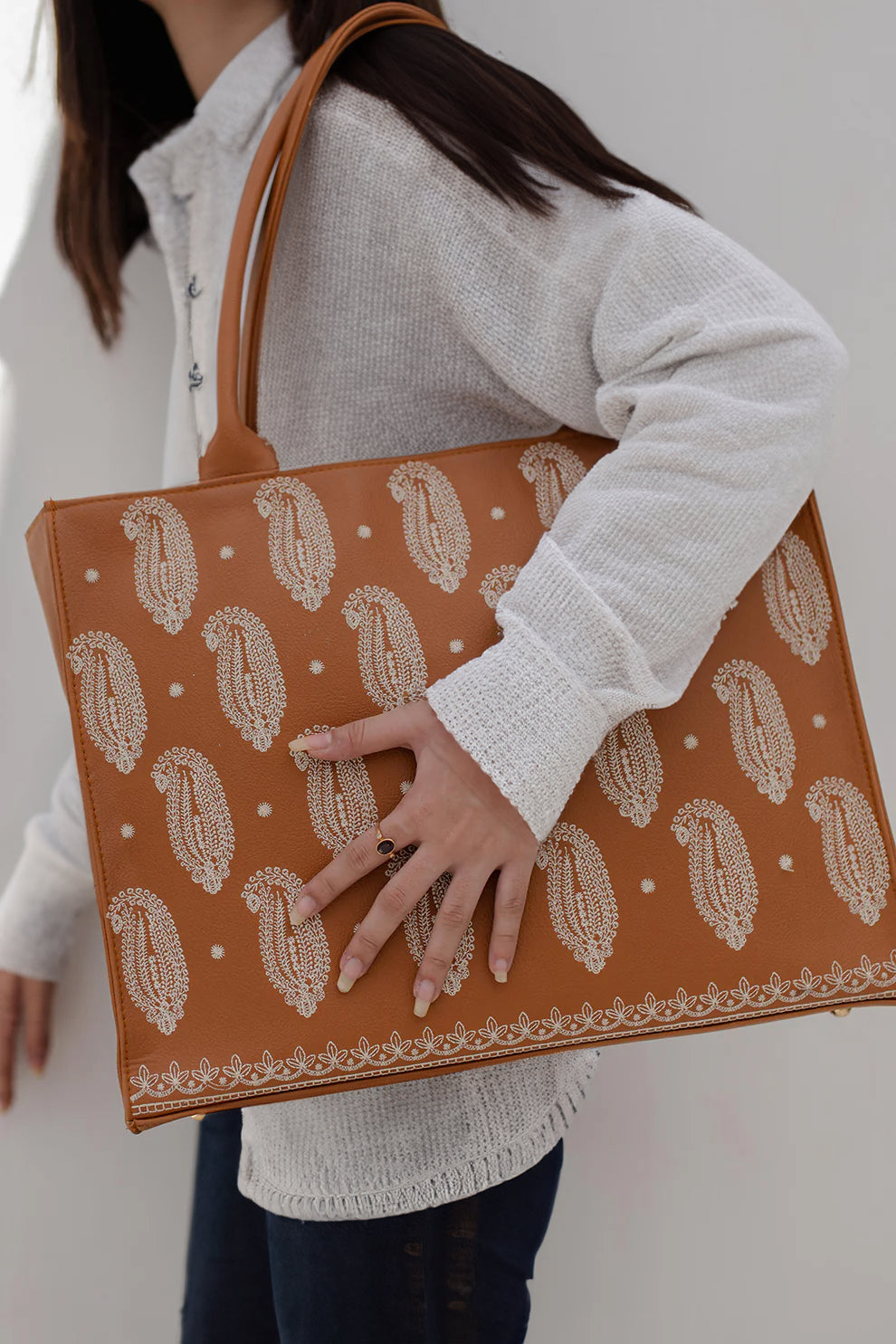 Buy Embroidered Canvas Handbag for Women Pakistan