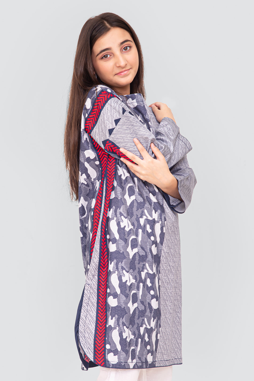 Camouflage Print Tunic Kurta FRK-067