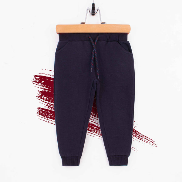C.A Baby Boy Navy Blue Plain Trouser