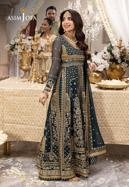 AJSH-18 EMBROIDERED CHIFFON 3 PCS