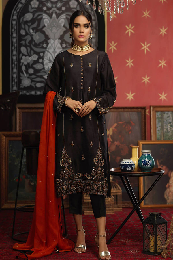 Arzish By Zaaviay Stitched Rizah (Three Piece)