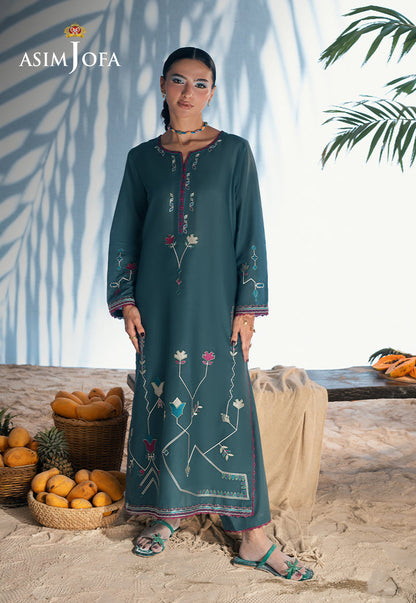 AJSBDP-02 Embroidered Lawn Stitched 2pcs