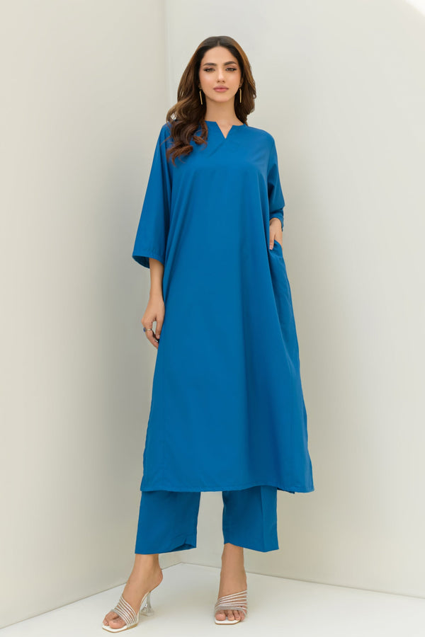 MARINA BLUE - 2 Piece Co-Ord Set