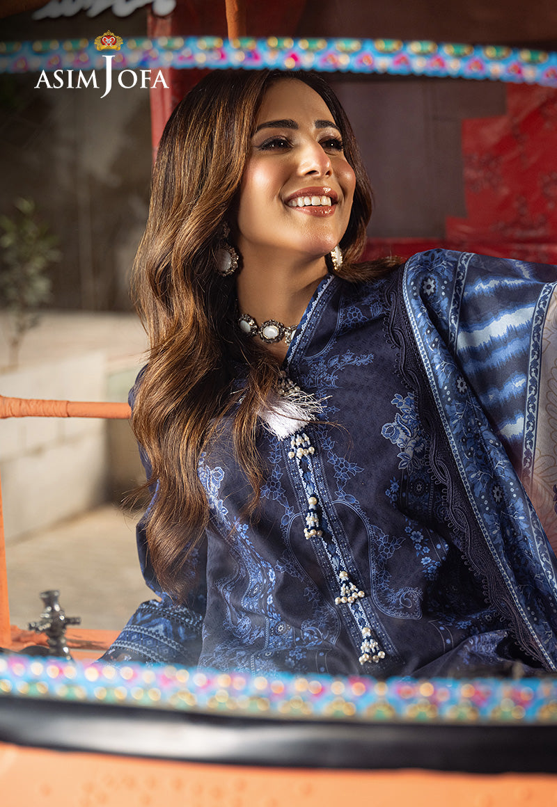AJARP-09 EMBROIDERED JACQUARD STITCHED 3 PCS
