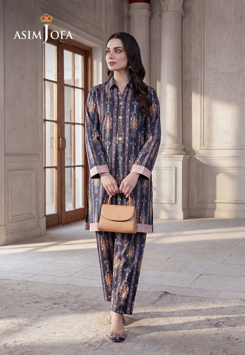 AJPB-207 Printed Lawn Stitched 2 pcs