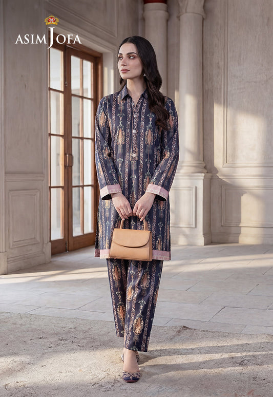 AJPB-207 Printed Lawn Stitched 2 pcs