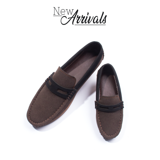 Baby Boy Light Brown Fancy Loafers