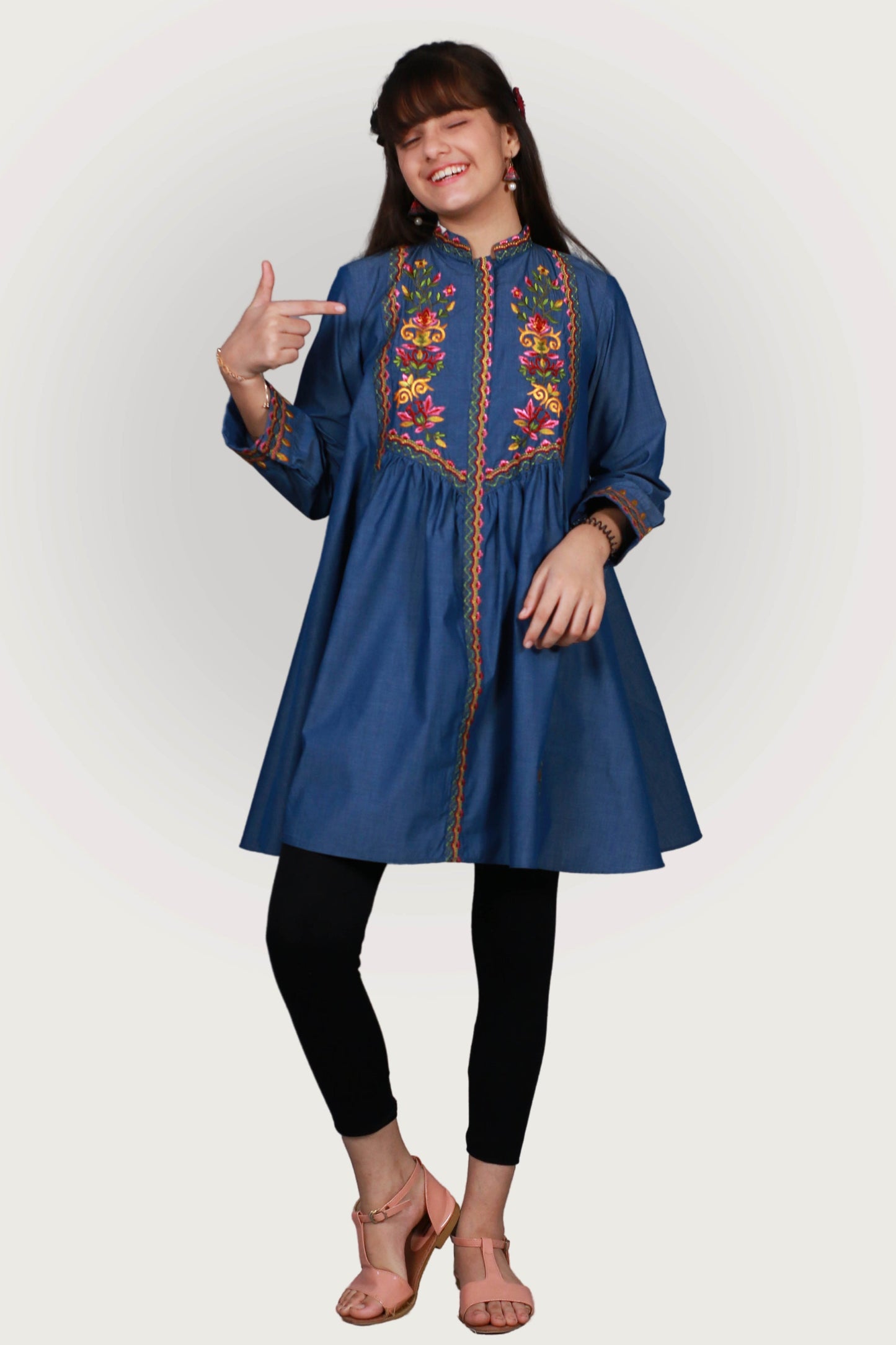 SHEMRE EMBROIDRED FROCK