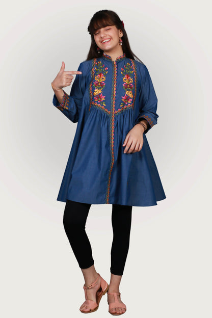 SHEMRE EMBROIDRED FROCK