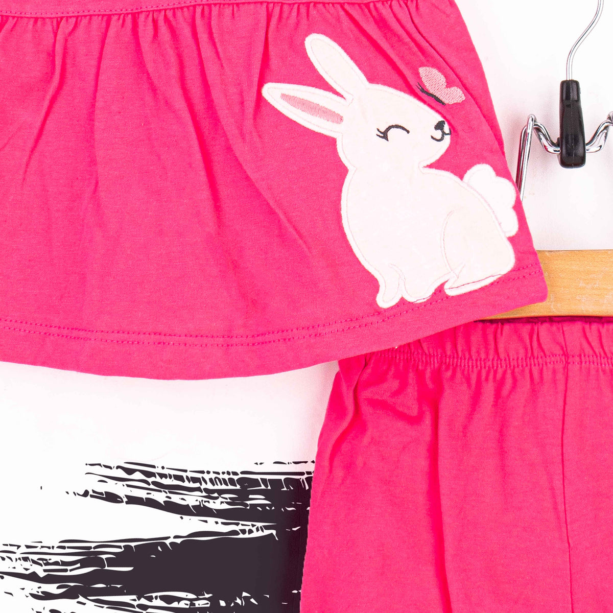 Baby Girl 2 Piece Set White Rabbit