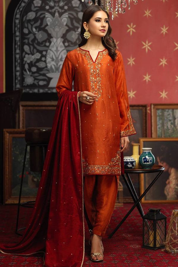 Arzish By Zaaviay Stitched Sirah (Three Piece)