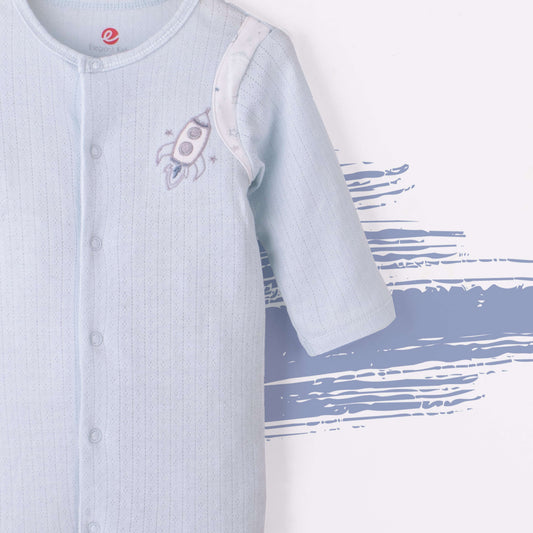 Elegant-Kids Baby Boy 2 Piece Astro Full Romper