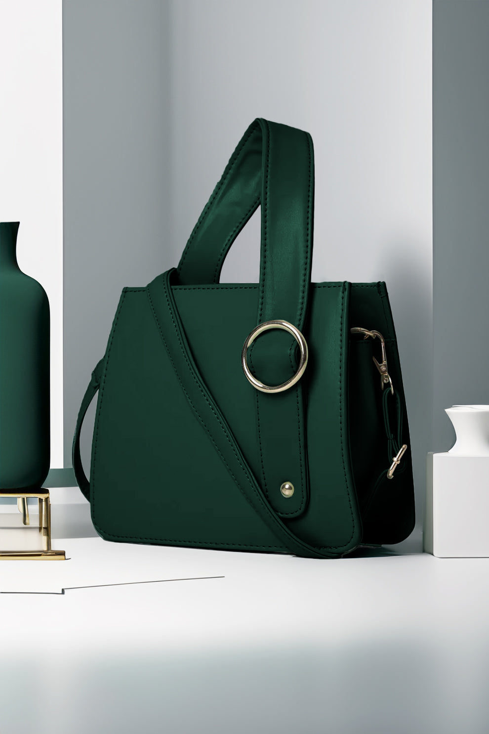 Fineur Handbag RingBloom - Green