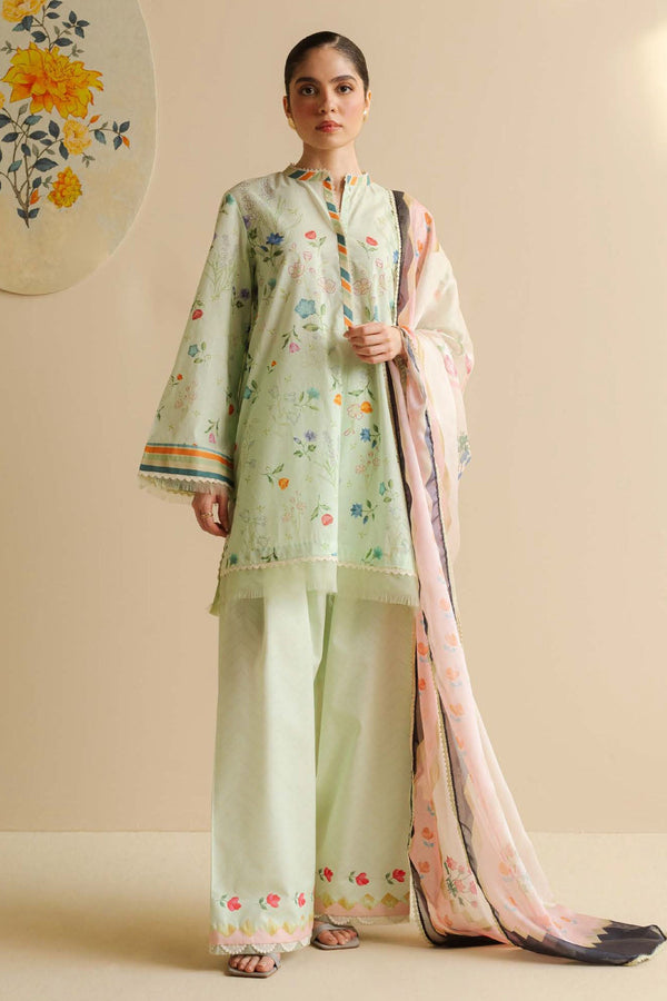 CoCo Prints By Zara Shah Jahan Unstitched 3 Piece Lawn Drop Two Collection'2025-09-A-Kaia