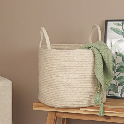 Laundry Basket  Multipurpose Blanket & Storage Basket (SMALL
