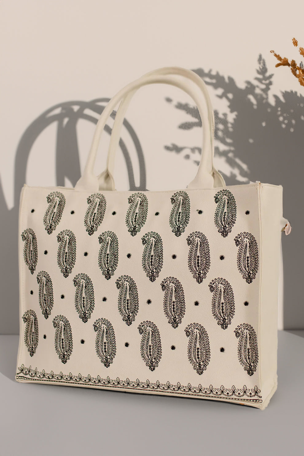Buy Women’s Embroidered Canvas Handbag in Pakistan