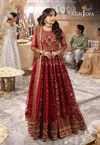 AJSH-06 EMBROIDERED NET 3 PCS