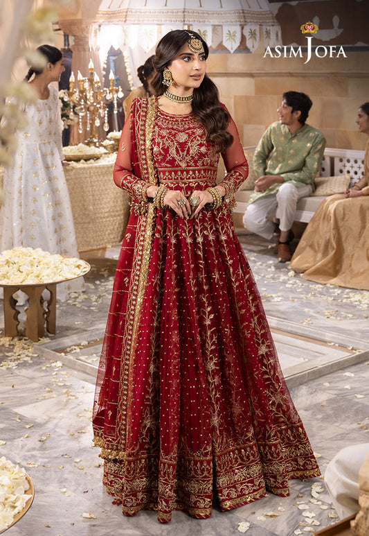 AJSH-06 EMBROIDERED NET 3 PCS