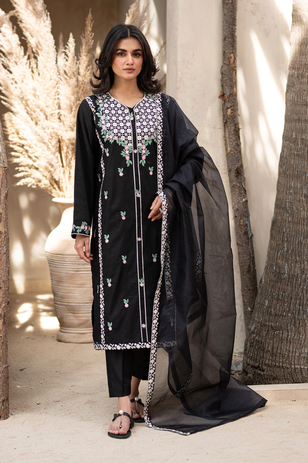 Lamara by Maan Official Stitched 3 Piece Lawn Collection'2025-Ivy
