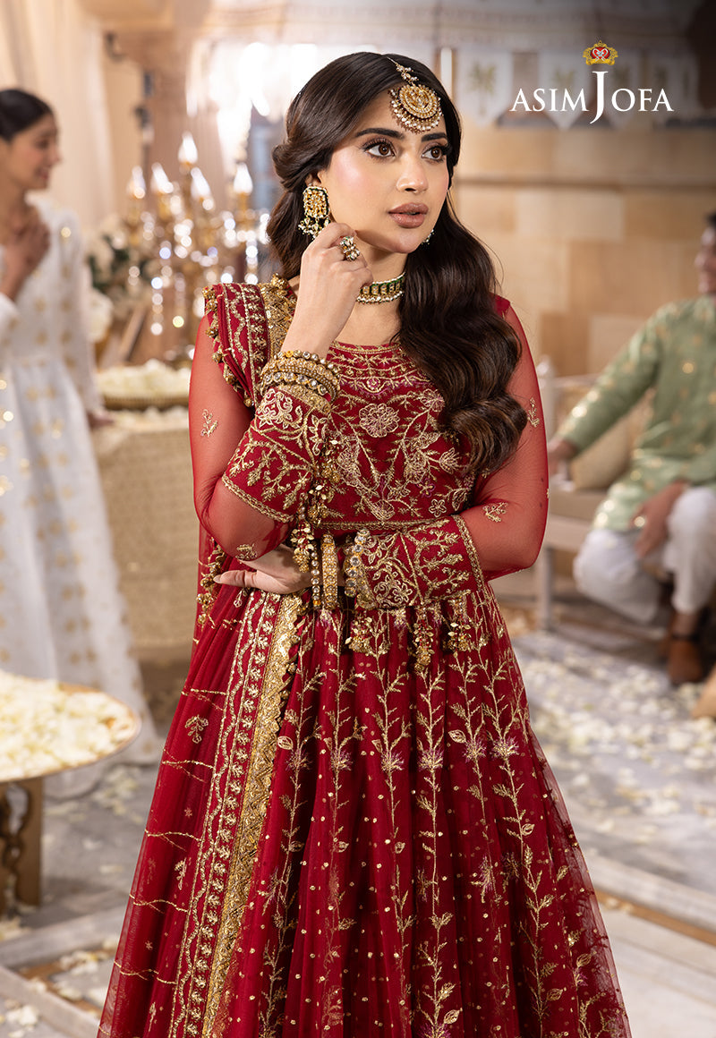 AJSH-06 EMBROIDERED NET 3 PCS
