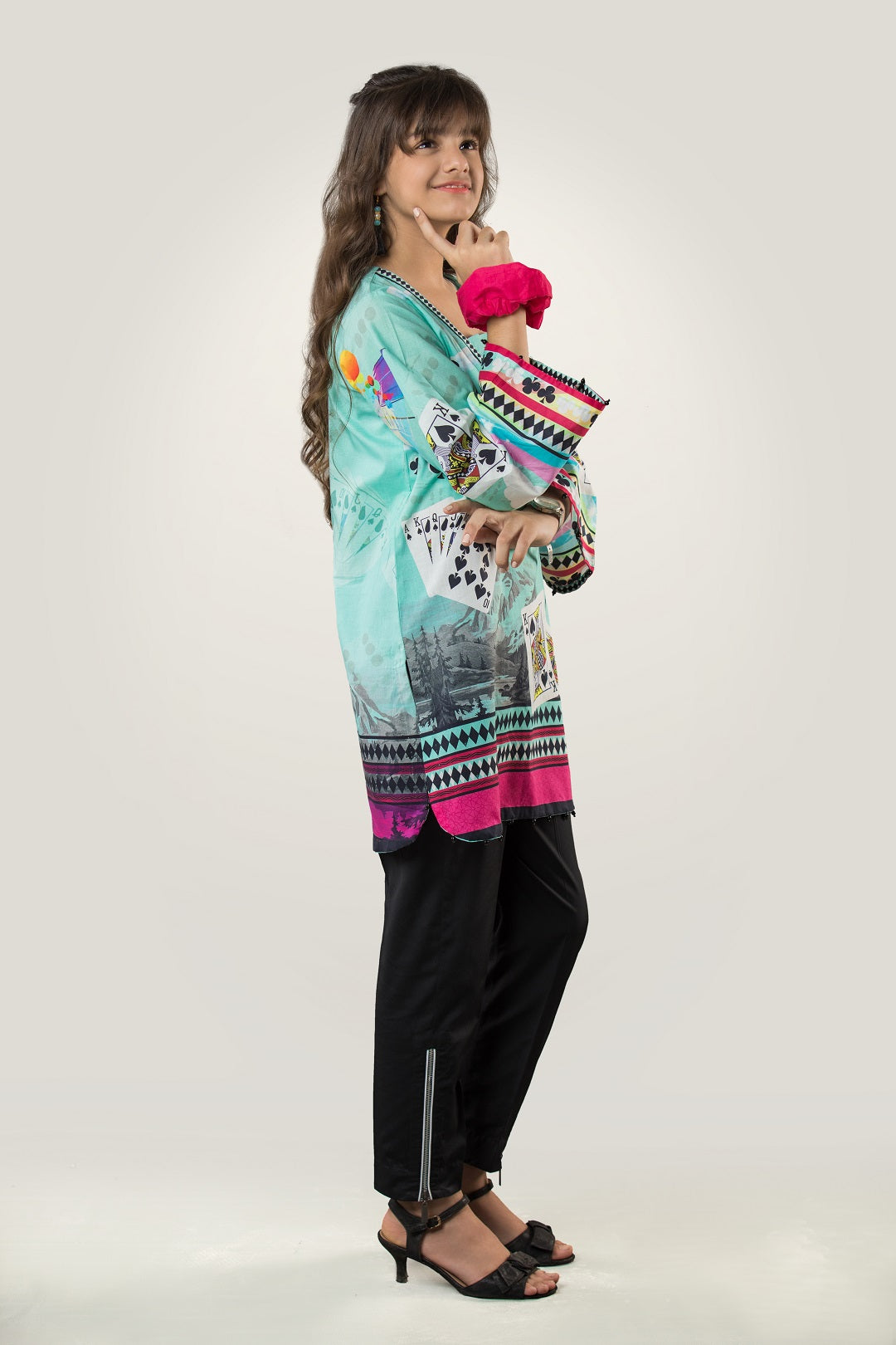 Digital Printed Lawn Kurti PRK-003