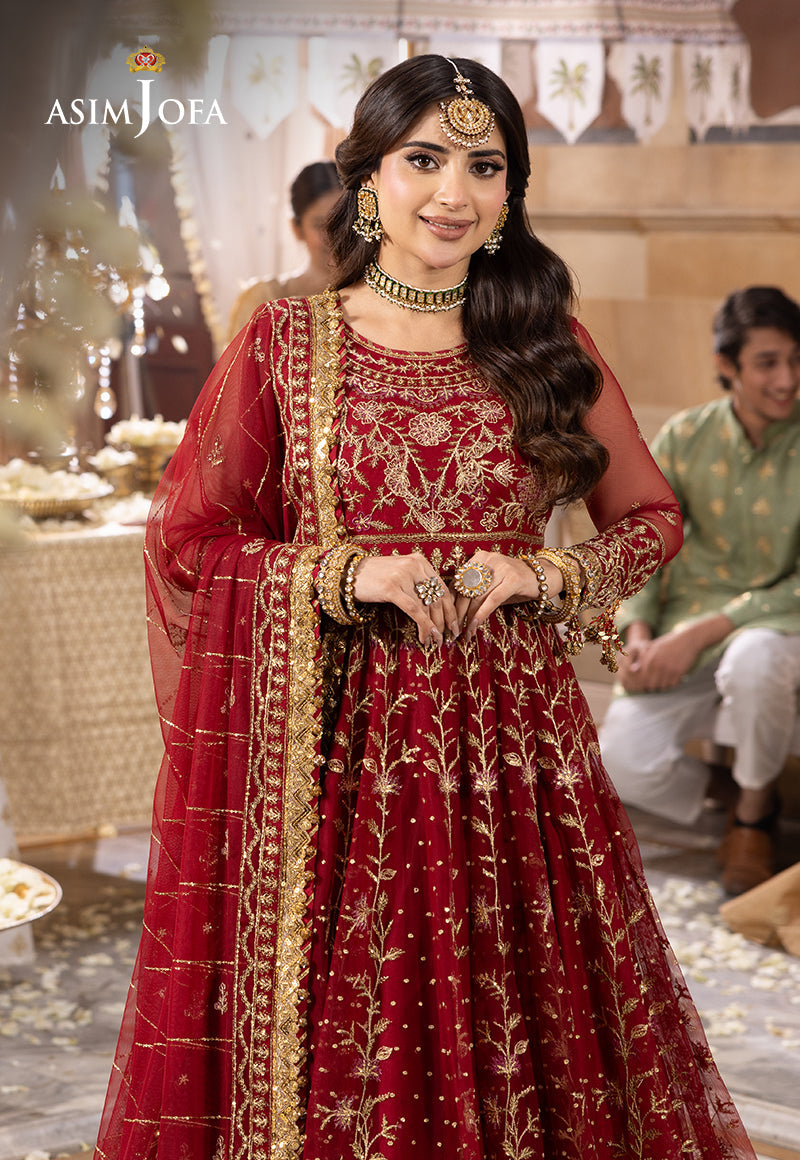 AJSH-06 EMBROIDERED NET 3 PCS