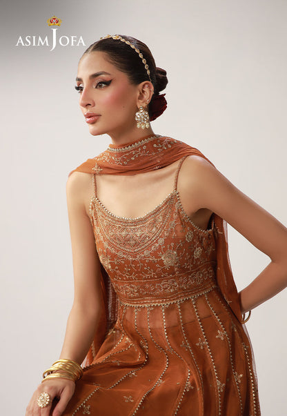 AJULO-01 Embroidered Net Unstitched 3 Pcs
