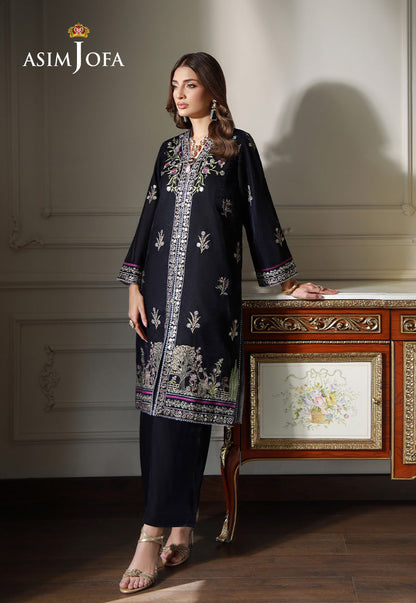 AJVG-11 EMBROIDERED VELVET STITCHED 2PC