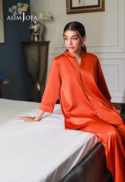 AJLW-08 SATIN SILK 2 PCS
