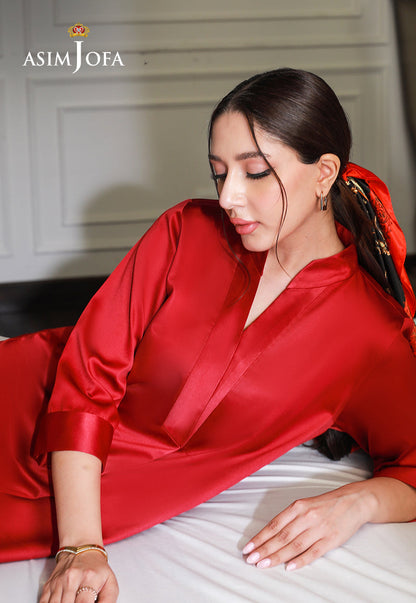 AJLW-09 SATIN SILK 2 PCS