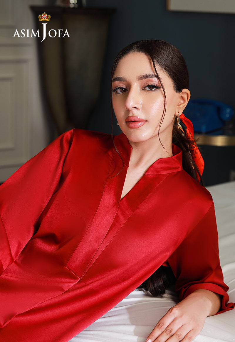 AJLW-09 SATIN SILK 2 PCS