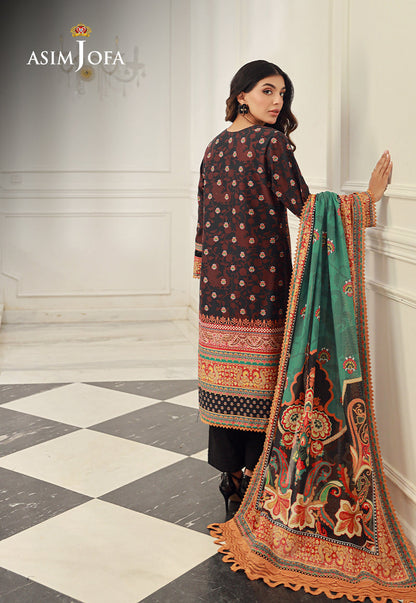 AJUN-15 PRINTED LAWN 3 PCS