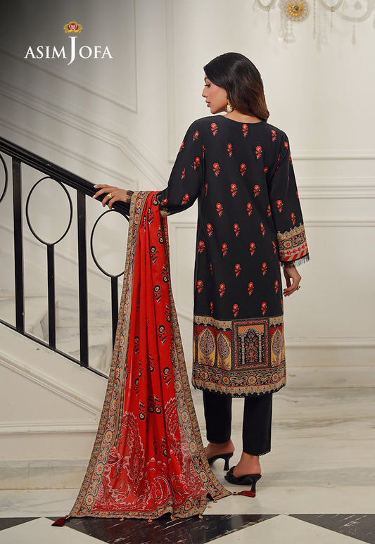 AJUN-12 PRINTED LAWN 3 PCS