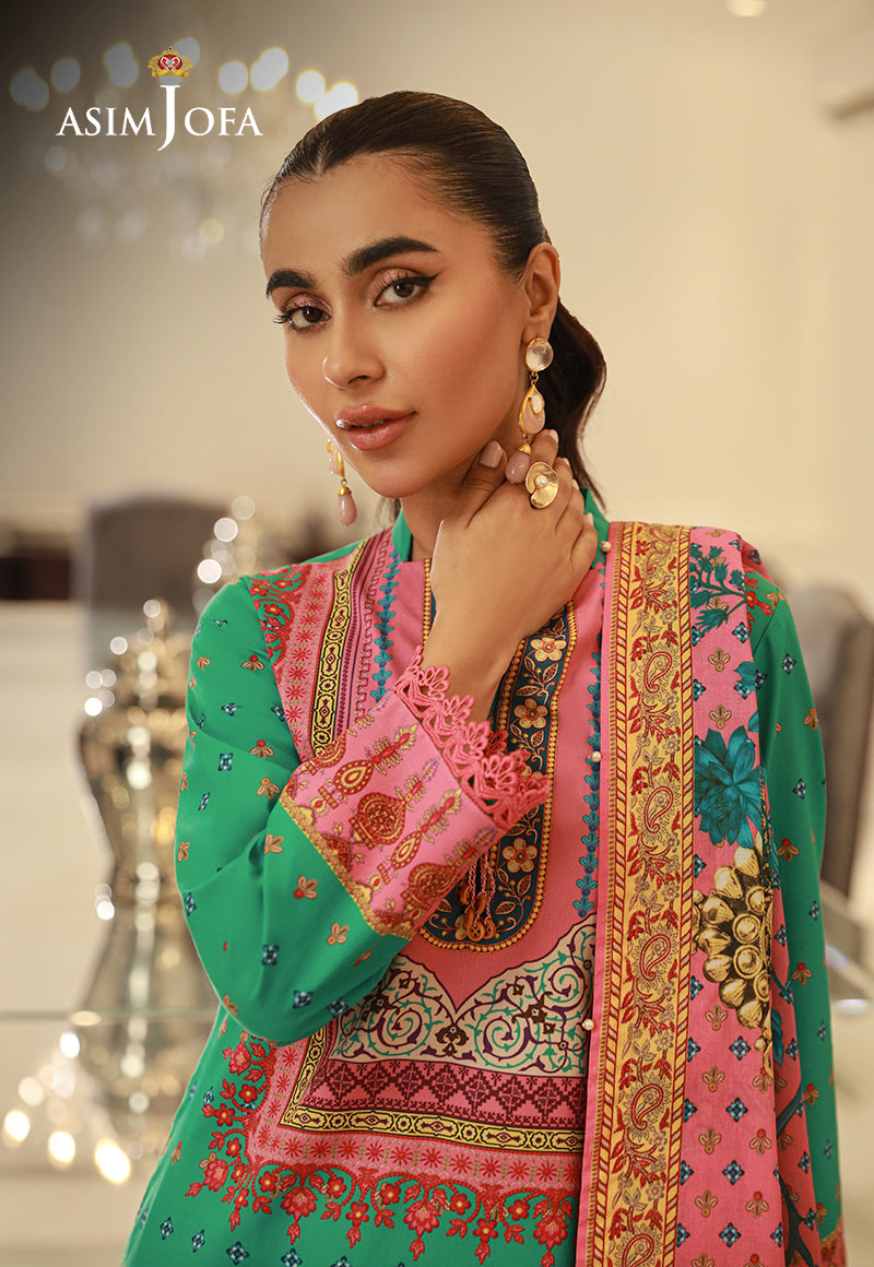 AJUN-03 PRINTED LAWN 3 PCS