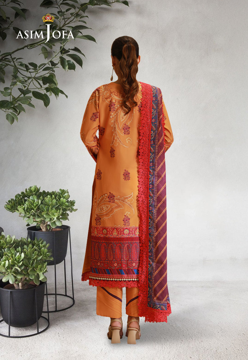 AJUN-09 PRINTED LAWN 3 PCS