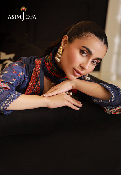 AJUN-07 PRINTED LAWN 3 PCS