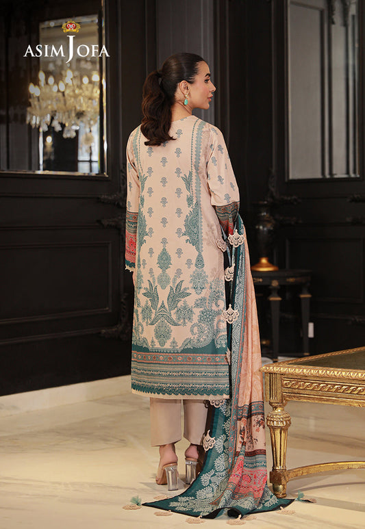 AJUN-10 PRINTED LAWN 3 PCS