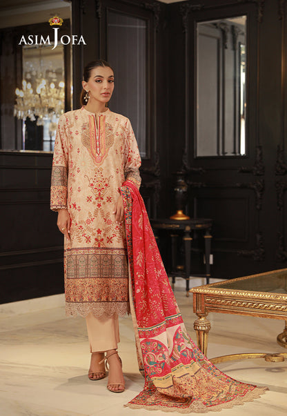 AJUN-14 PRINTED LAWN 3 PCS
