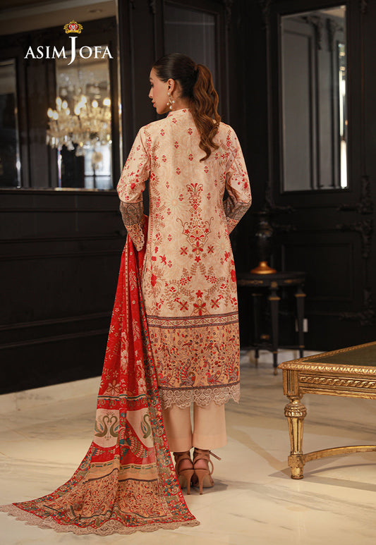AJUN-14 PRINTED LAWN 3 PCS