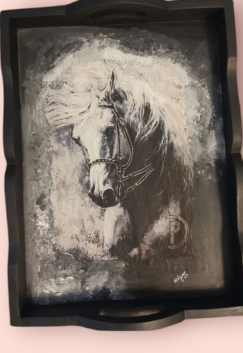 Horse tray