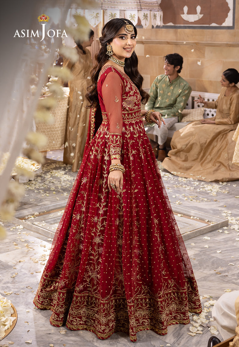 AJSH-06 EMBROIDERED NET 3 PCS