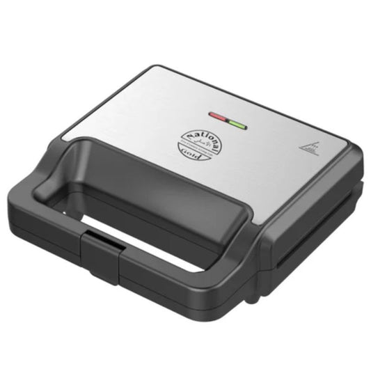 NEW TWO SLICE SANDWICH MAKER STAINLESS STEEL ON TOP HOUSING 750 WATT