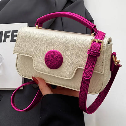 Fineur - Dot Luxe Crossbody Bag - White