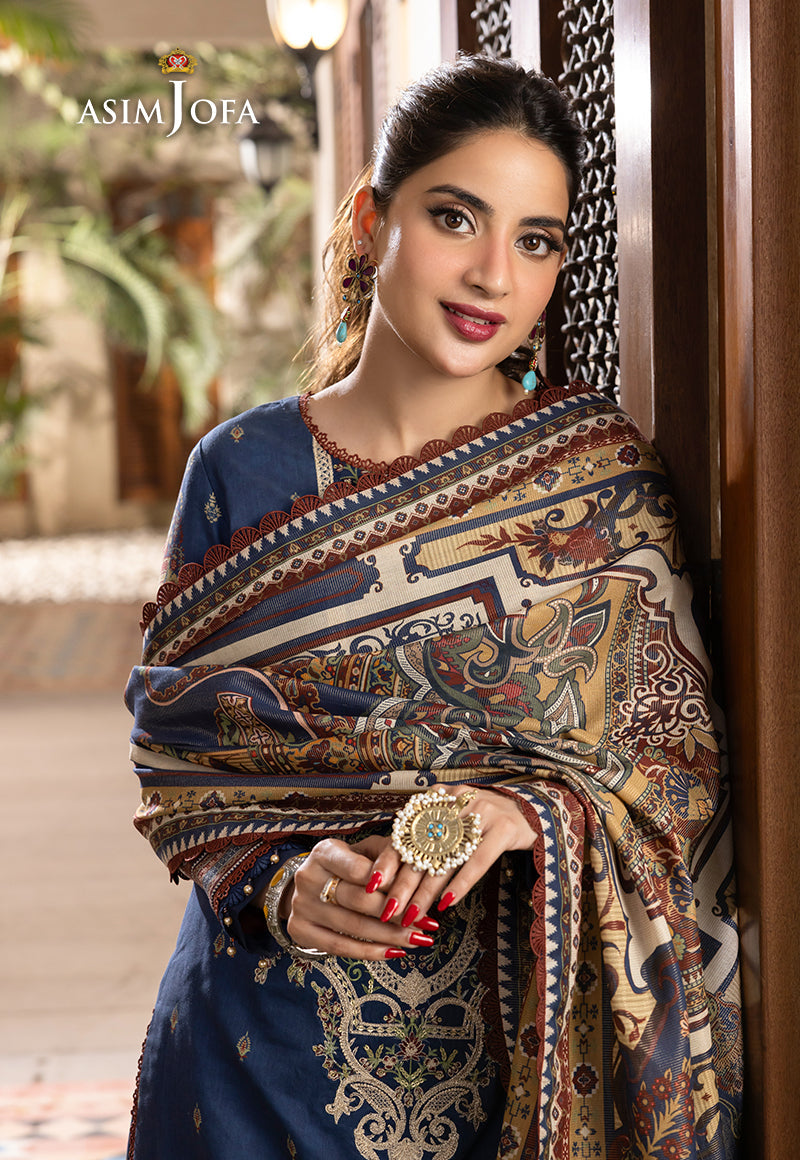 AJRWP-05 PRINTED PREMIUM WINTER COTTON STITCHED 3 PCS